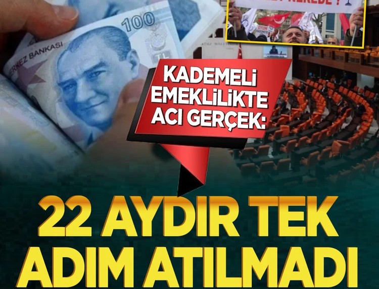 Kademeli emeklilikte acı gerçek: 22 aydır tek adım atılmadı