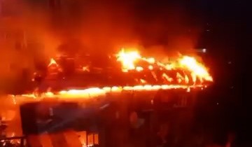 Topluca Köyü’nde Gece Yarısı Yangın Paniği! Alevler Büyümeden Söndürüldü