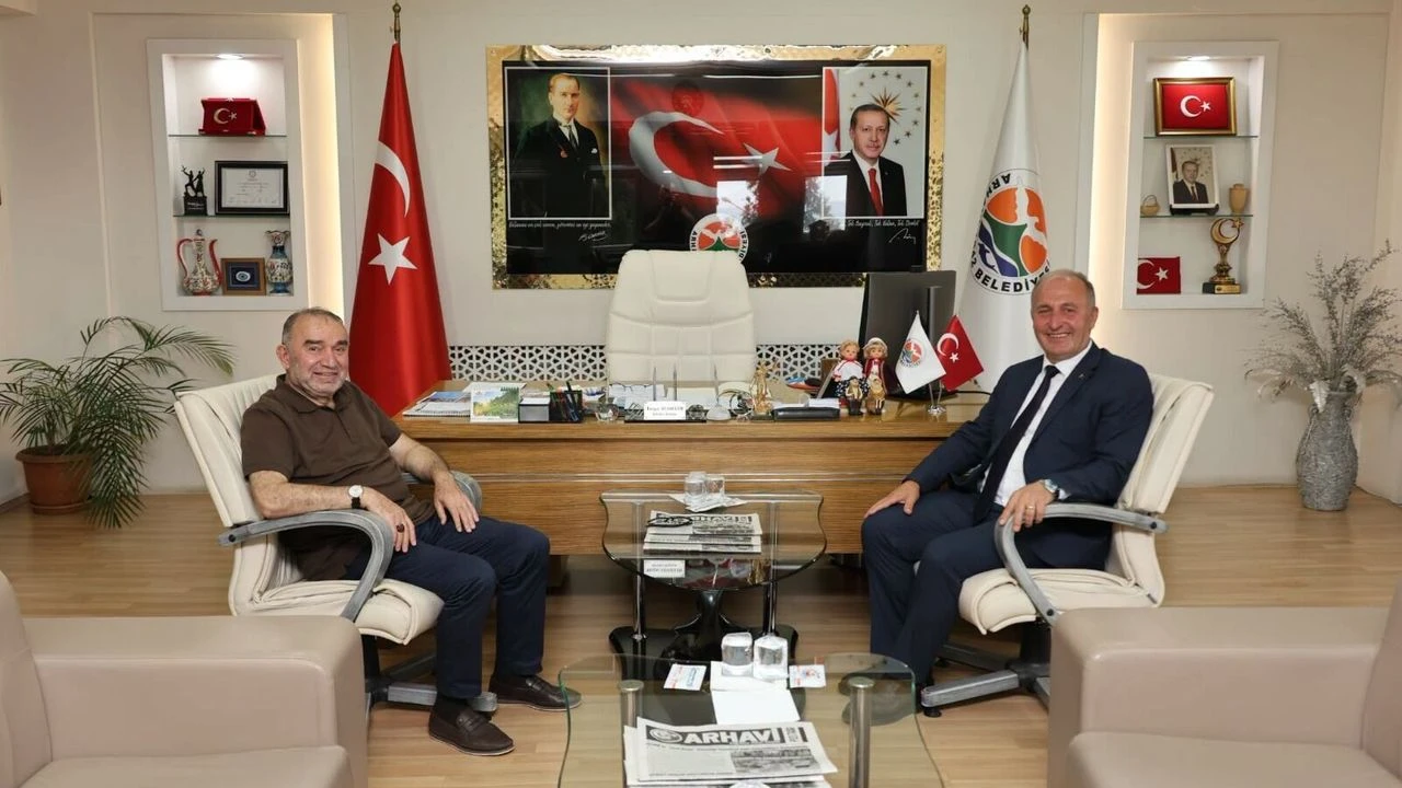 İsrafil Kışla’dan Arhavi Belediyesi’ne Ziyaret