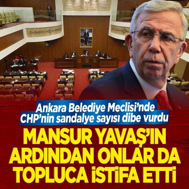 Ankara Belediye Meclisi’nde CHP’nin sandalye sayısı dibe vurdu
