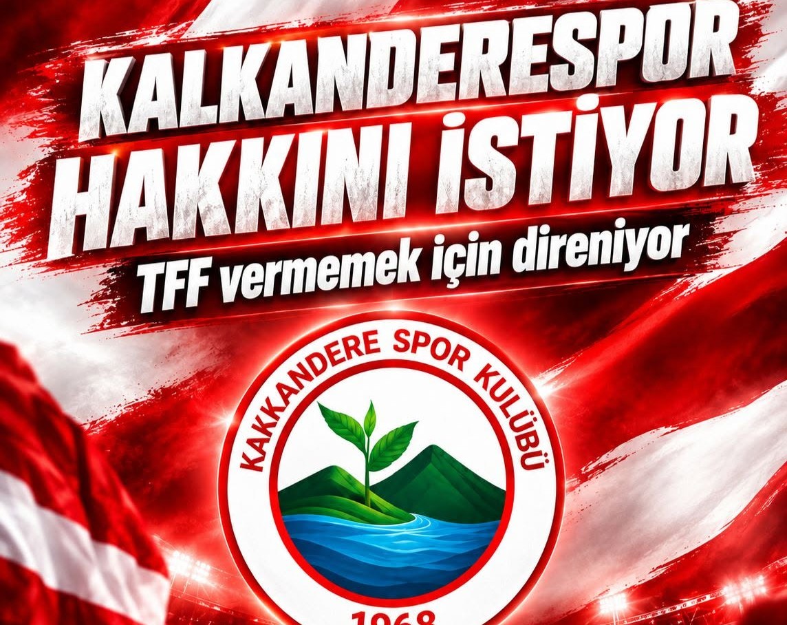 Kalkanderespor’dan TFF’ye PGL Çağrısı: “Sürecin Şeffaf Yürütülmesini İstiyoruz”