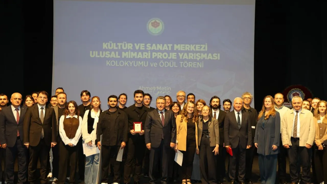 KÜLTÜR VE SANAT MERKEZİ PROJE YARIŞMASINDA ÖDÜLLER SAHİPLERİNİ BULDU