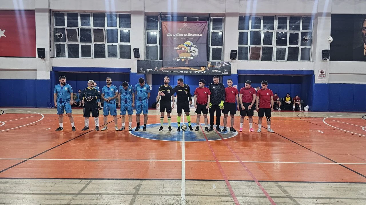 4. Kamu Spor Oyunları’nda İkinci Gün Futsal Heyecanı