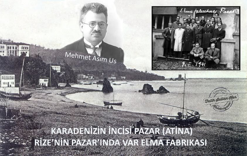Karadenizin İncisi Pazar (Atina) Rize’nin Pazar’ında Var Elma Fabrıkası