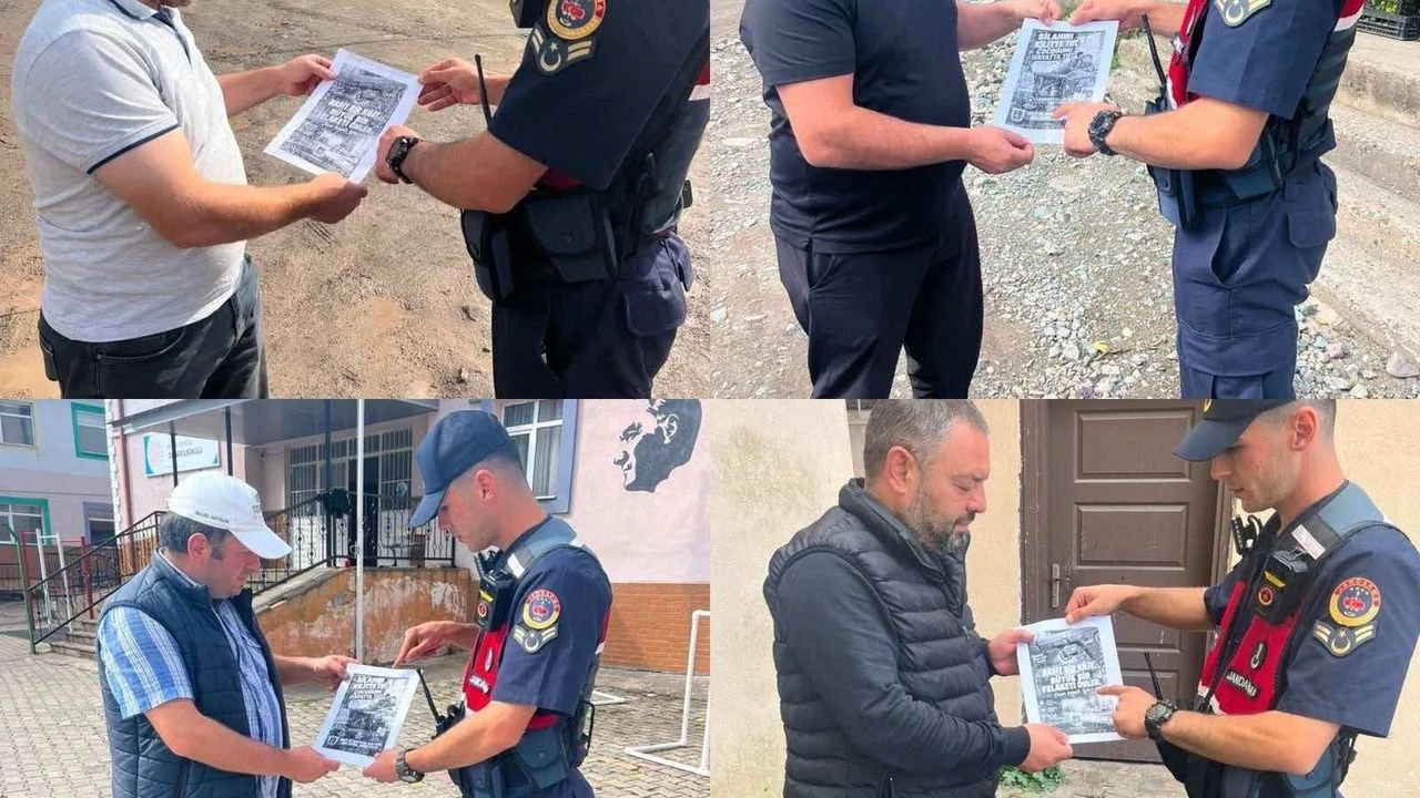 Murgul’da Velilere Silah Güvenliği Bilgilendirmesi
