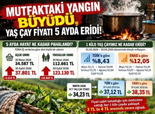 Fındıklı Çay Üreticileri Meclisi’nden Çağrı: “Yaş Çay Fiyatı 5 Ayda Eridi!”