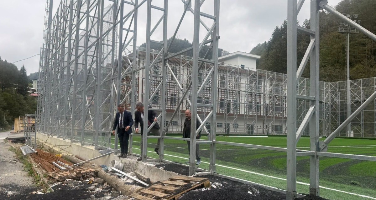 Çamlıhemşin’de Spor Kompleksinde Sona Gelindi