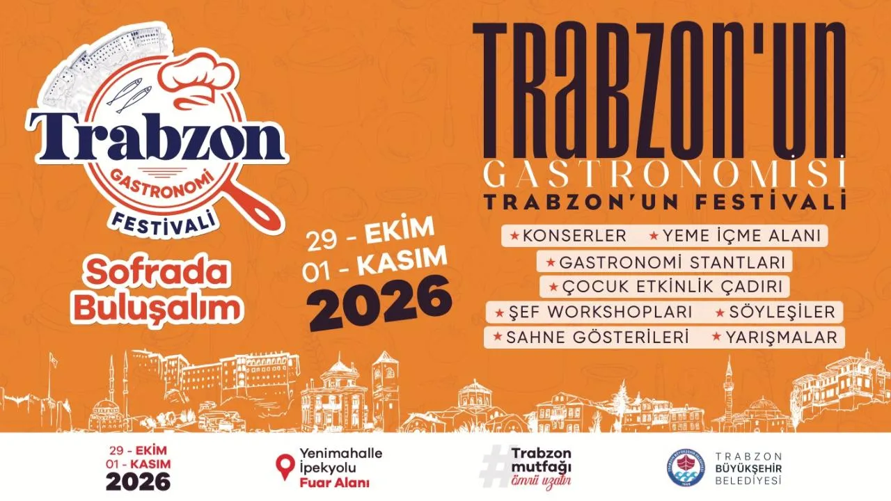 Trabzon’da Gastronomi Festivali Başlıyor