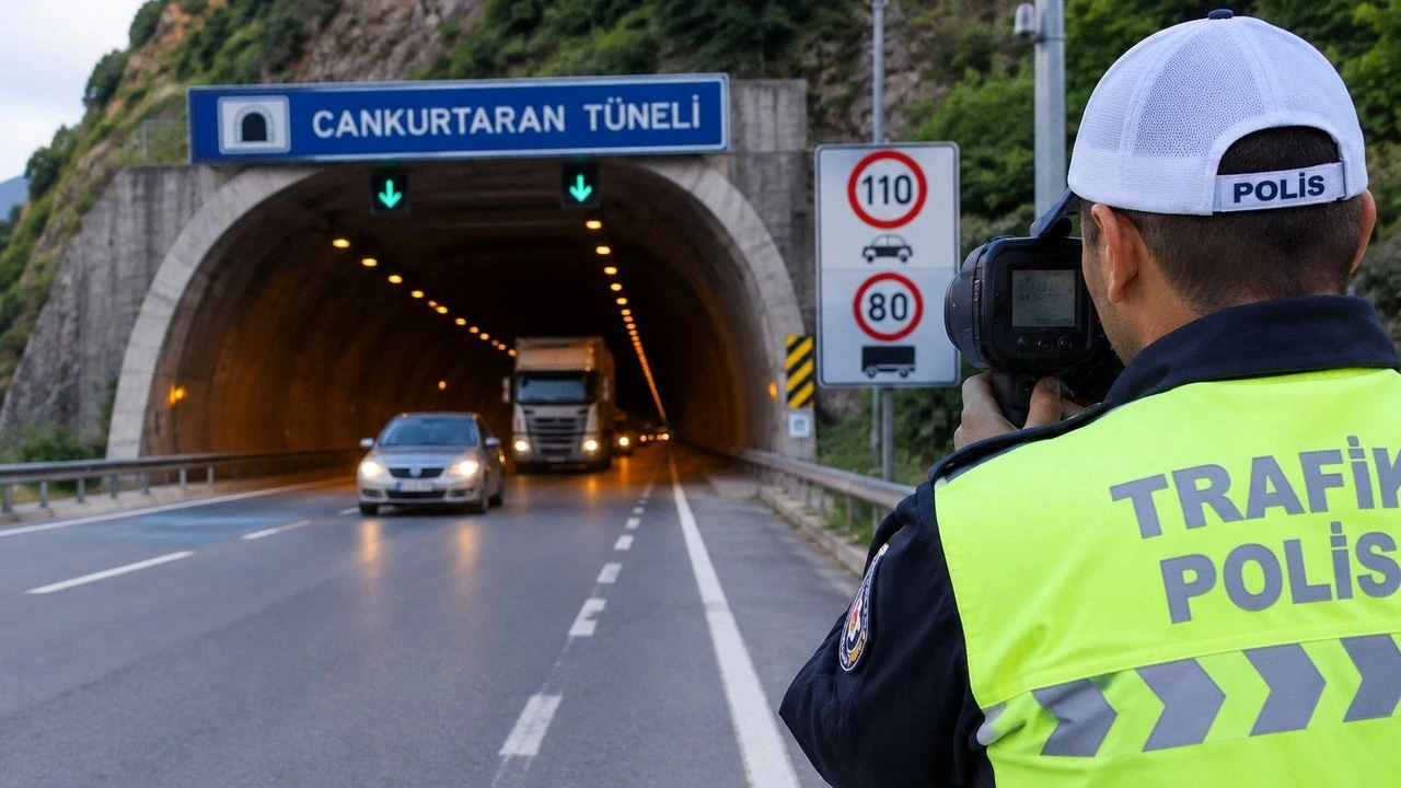 Cankurtaran Tüneli’nde Radar Denetimleri Başladı