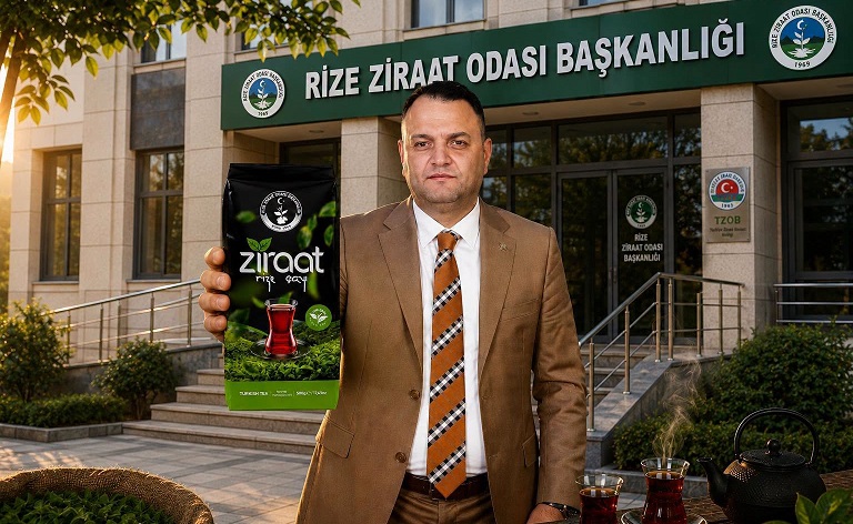Rize Ziraat Odası Başkanı Bünyamin Arslan'dan Üreticilere Özel Çay Müjdesi