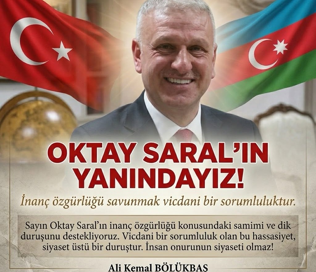 Ali Kemal Bölükbaş’tan Oktay Saral’a Destek: “Yalnız Değildir”