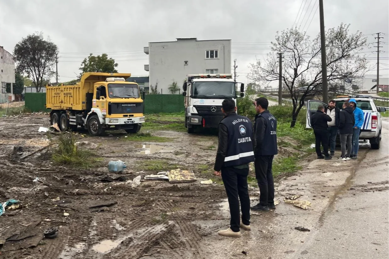 Bursa Nilüfer’de çevre temizliği